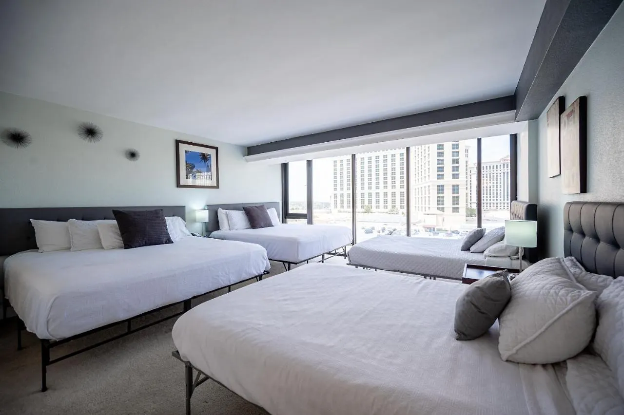 Iconic Vegas Views - 6 Comfy Beds, No Resort Fees, Center Strip! لاس فيغاس 0*,  الولايات المتحدة الأمريكية